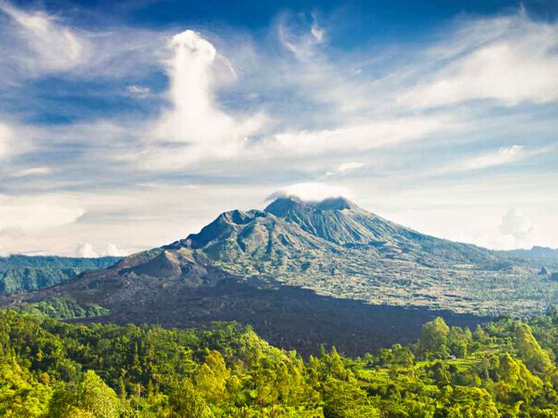 Vulkane auf Bali