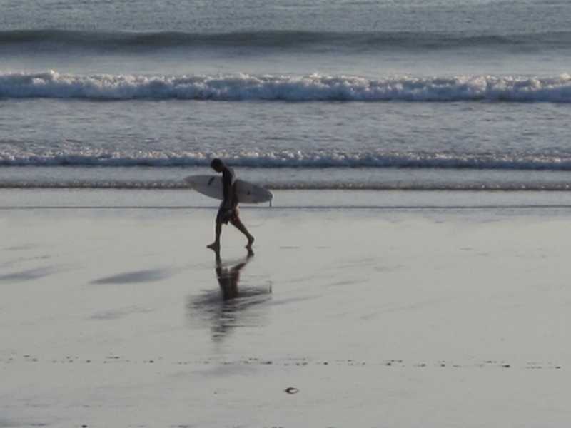 Surfen auf Bali 