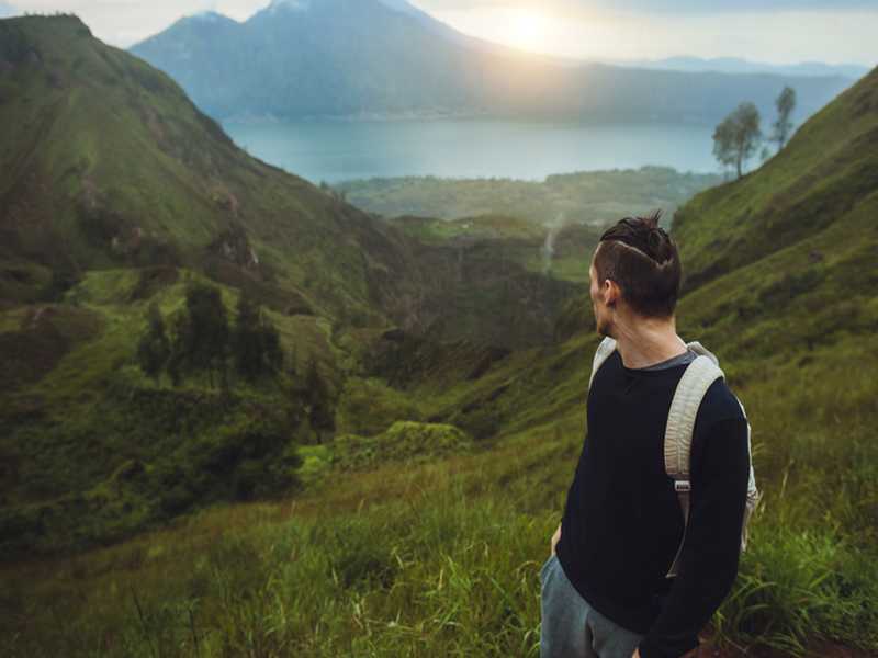 Wandern auf Bali